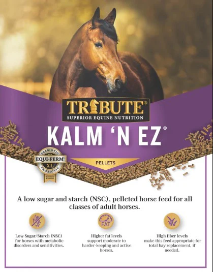 Tribute Kalm 'N EZ Pellet Horse Feed