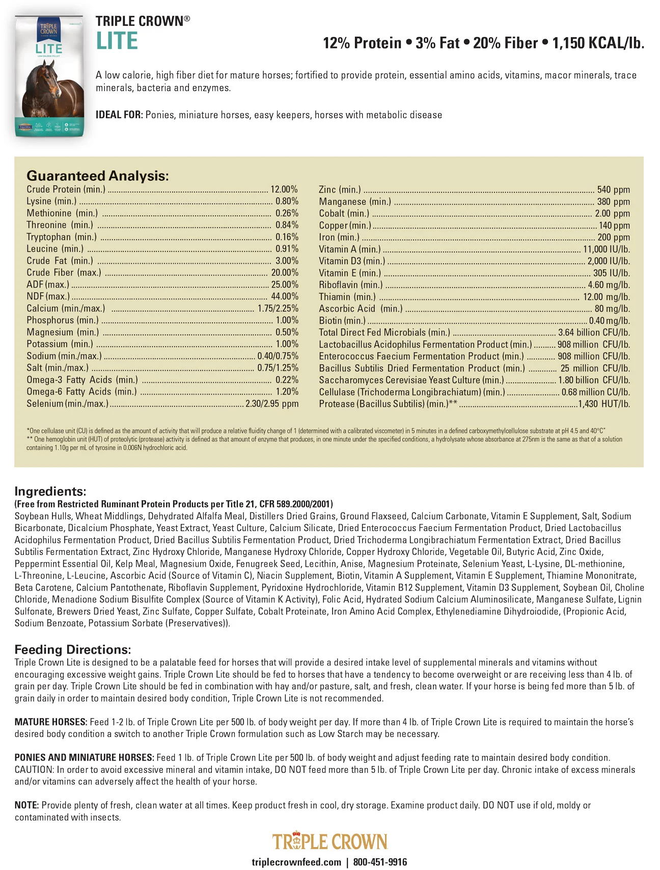 Triple Crown Lite Horse Feed - Image 5