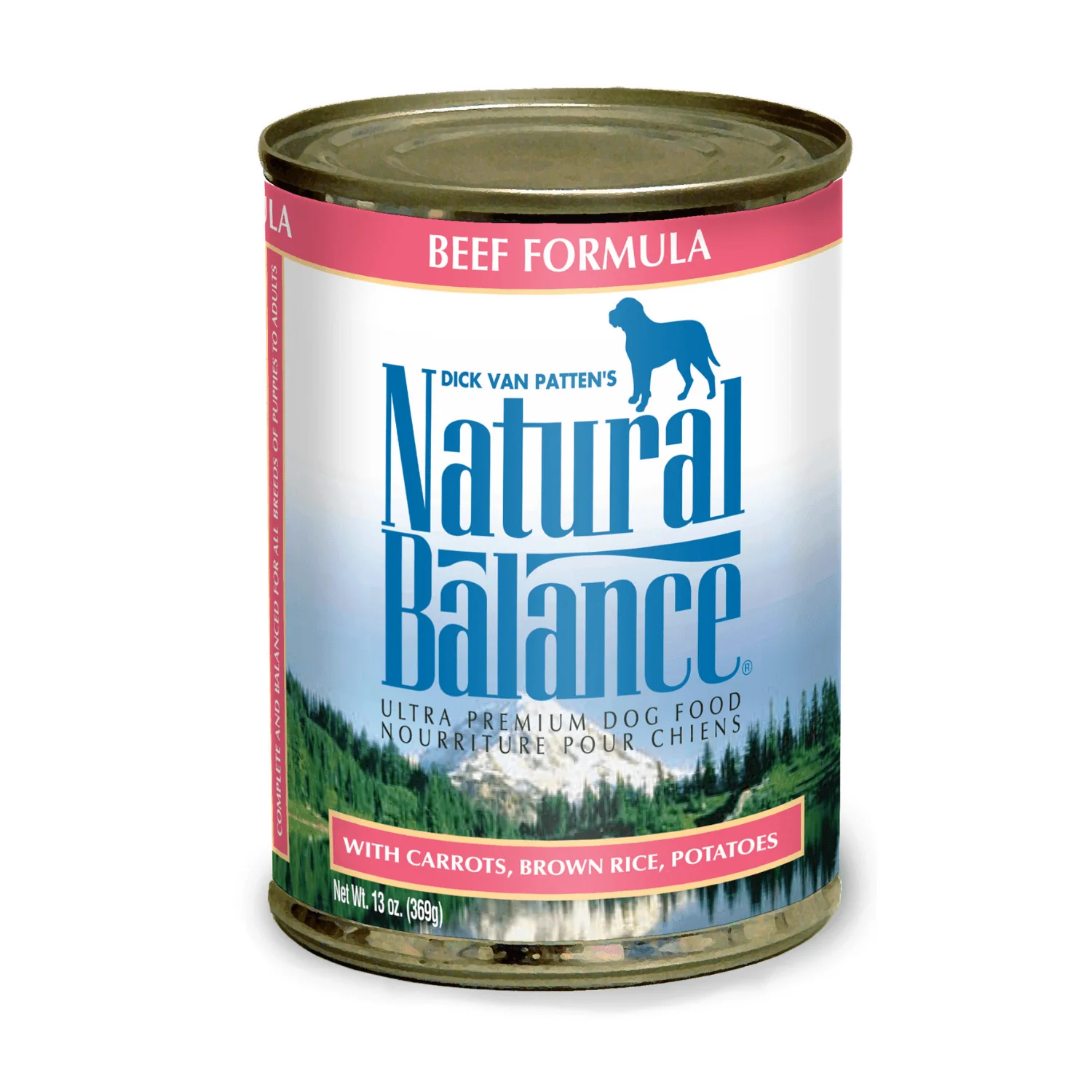 Ultra Premium Beef Formula Canned Dog Food – 13 oz.