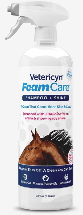 Vetericyn FoamCare Equine Shampoo - Image 2