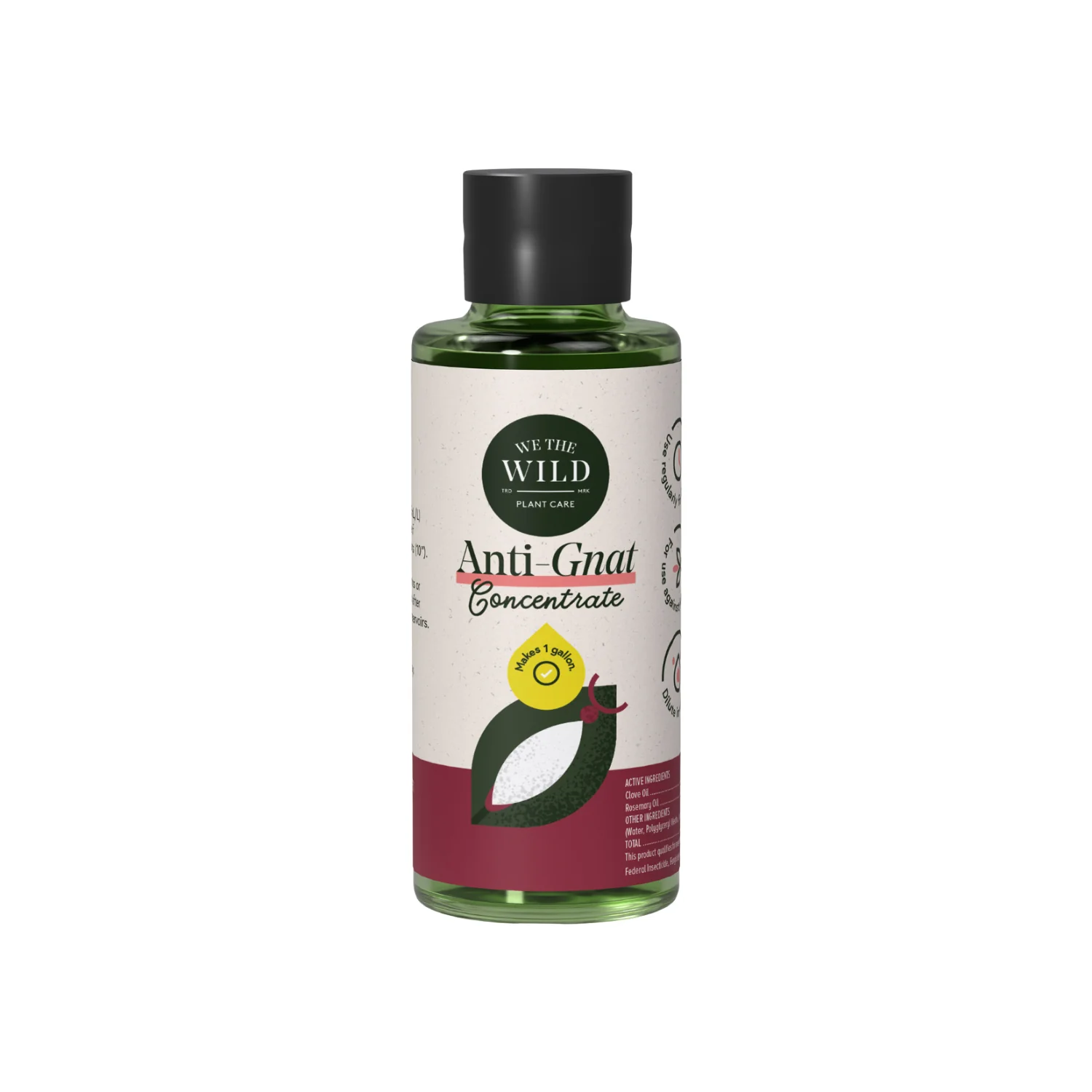 We The Wild® Anti-Gnat Concentrate Drops Plant Care - Image 2