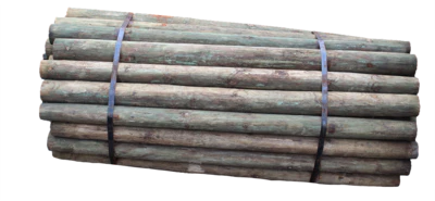 12 ft. x 5-6 in. Pressure Treated Round Wood Fence Post