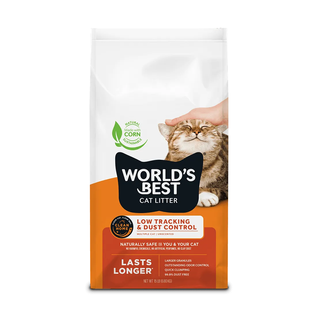 World’s Best Cat Litter® Low Dust – 28 lb Bag