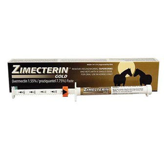 Zimecterin Gold Deworming Equine Parasite Control Paste