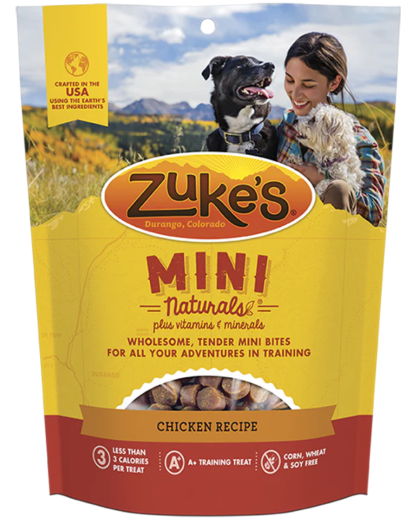 Zukes Chicken Mini Naturals Dog Treats